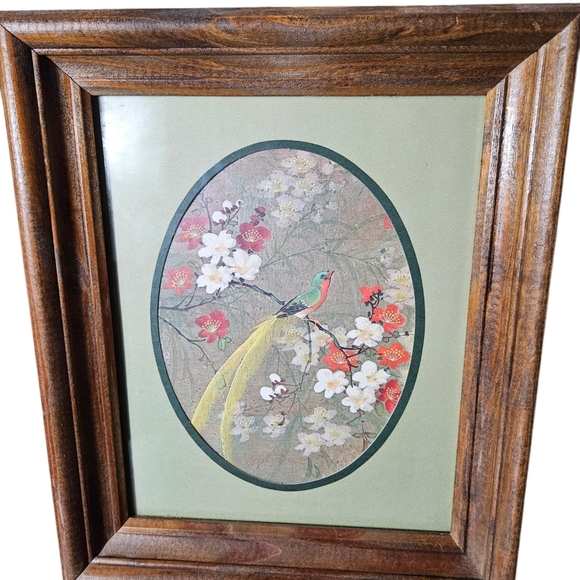 Vintage Japanese printed frame. - Picture 8 of 9